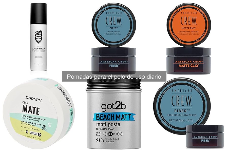 Tipos de Pomadas para el Pelo y sus Usos Esenciales
