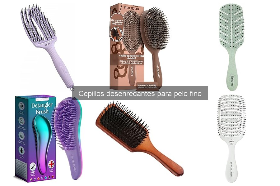 Todo sobre cepillos desenredantes para pelo fino