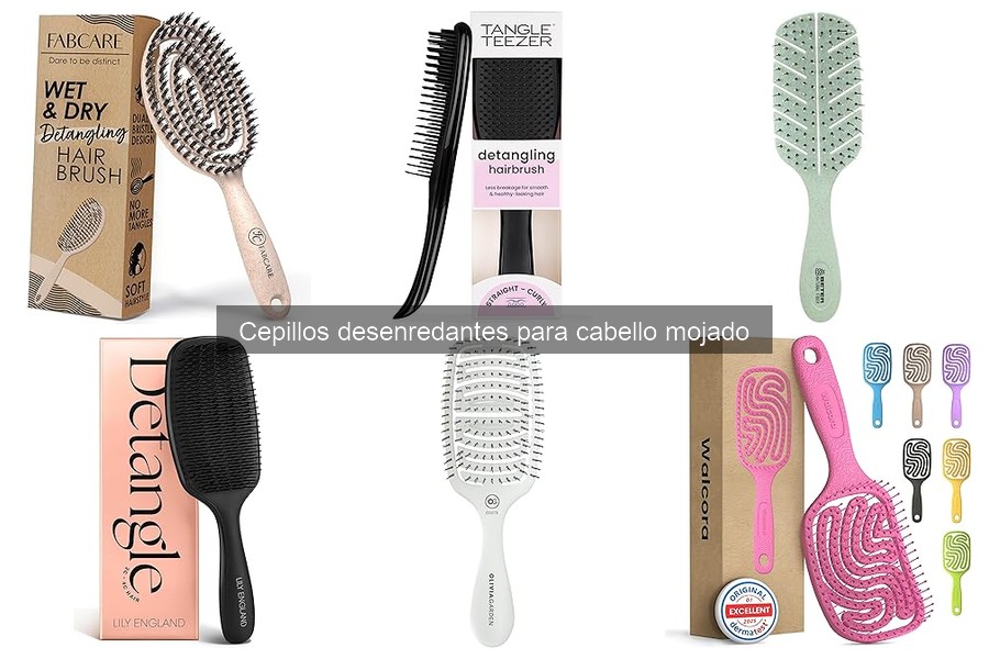 Todo sobre los cepillos desenredantes para cabello mojado