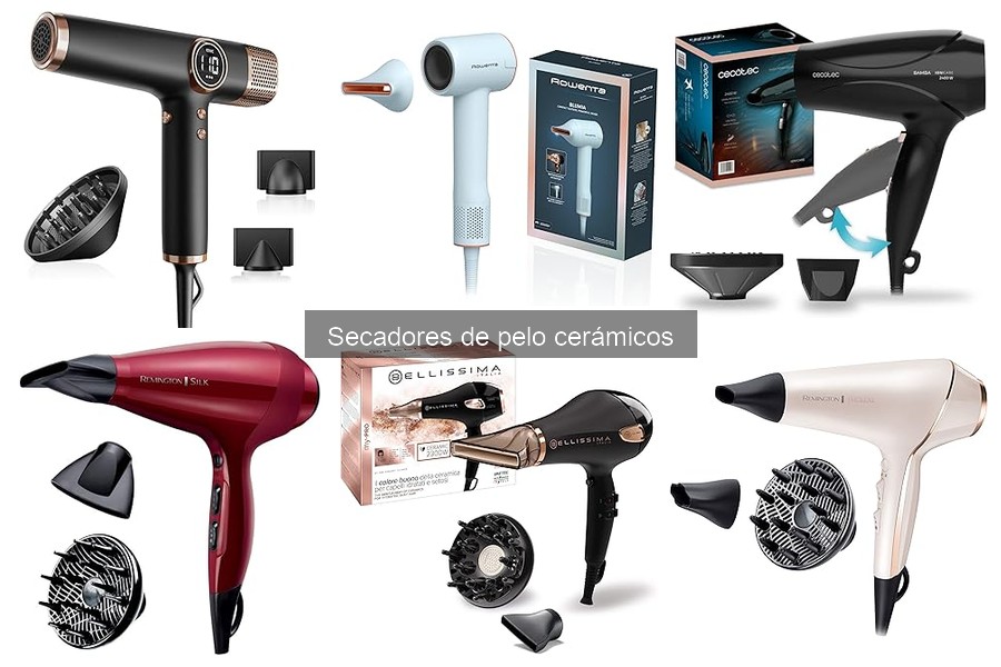 Todo sobre los secadores de pelo cerámicos: ventajas y características
