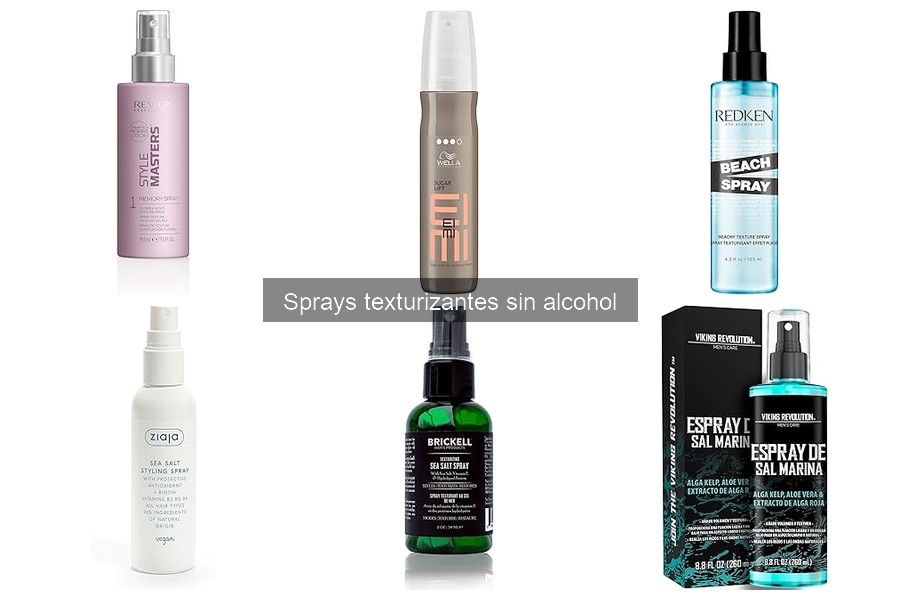 Usos y Aplicaciones de los Sprays Texturizantes Sin Alcohol