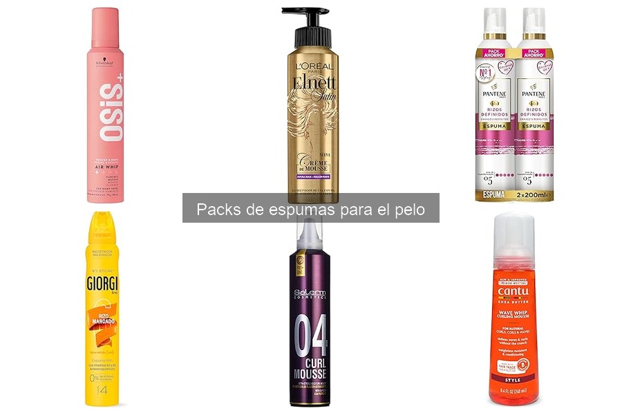 Ventajas de usar espumas para el pelo: ¡Fijación y volumen!