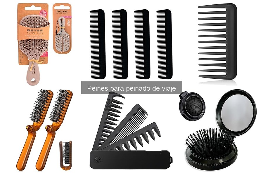 Ventajas de usar peines de viaje para tu peinado