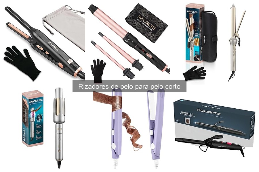 Ventajas de usar un rizador específico para pelo corto