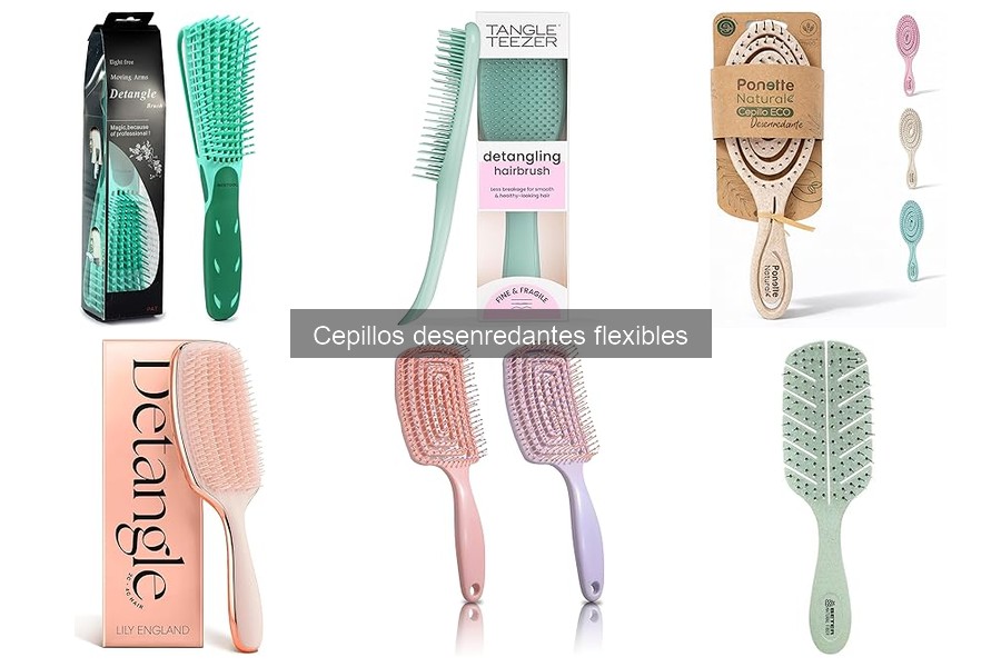 Ventajas del cepillo desenredante flexible para tu cabello