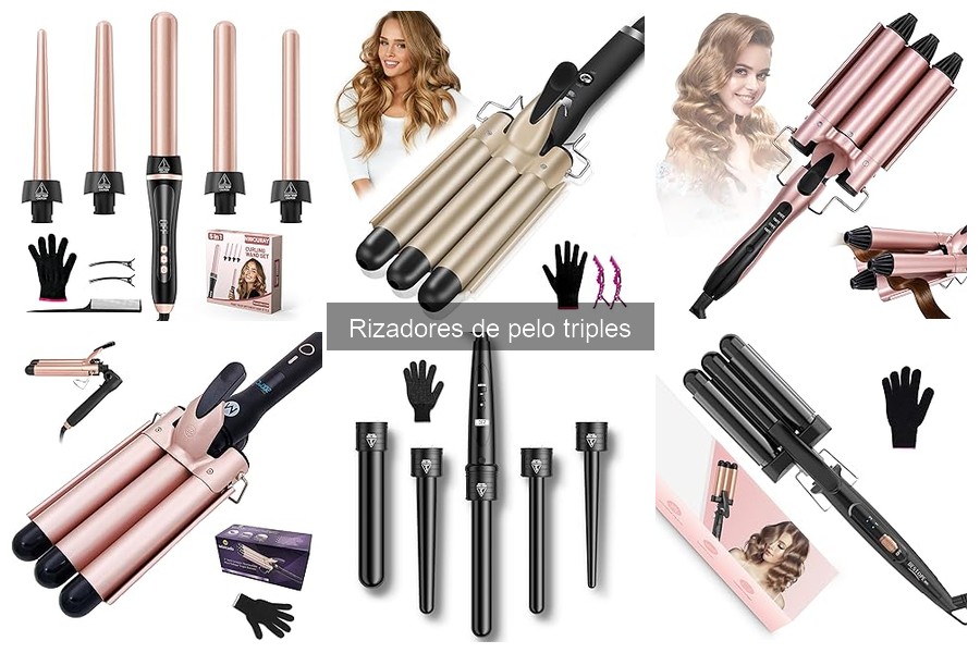 Ventajas del rizador de pelo triple: estilo y durabilidad