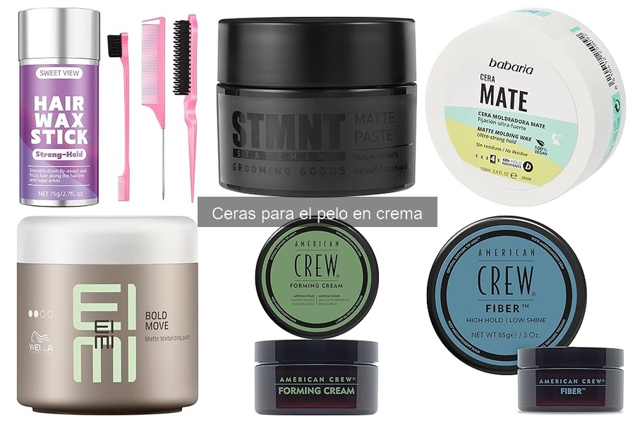 Ventajas y desventajas de la cera para el pelo en crema
