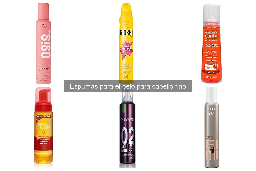 Ventajas y desventajas de la espuma para cabello fino