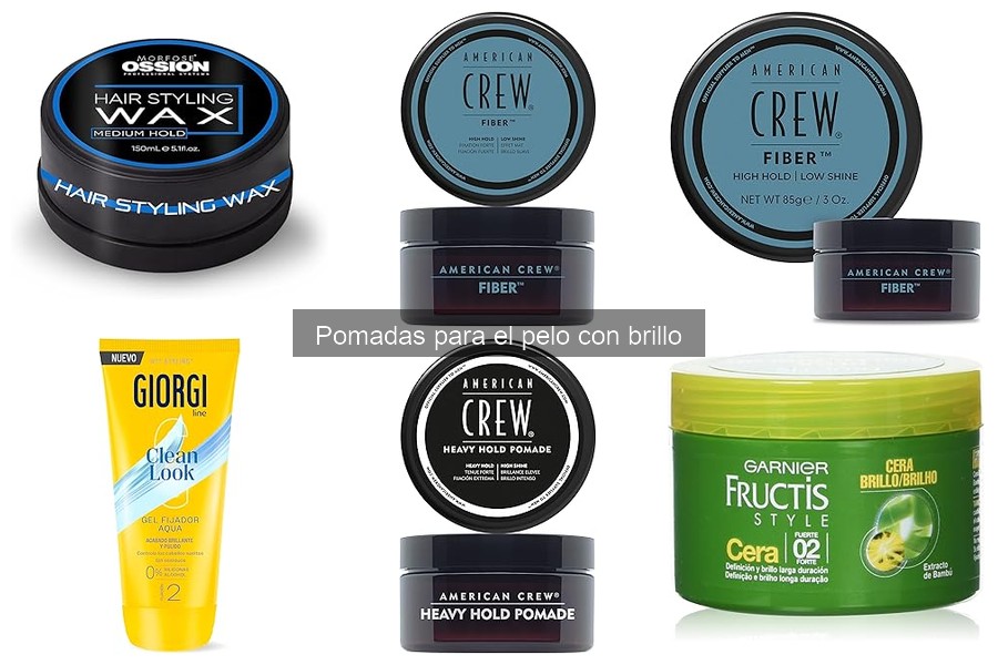 Ventajas y desventajas de las pomadas para el pelo con brillo