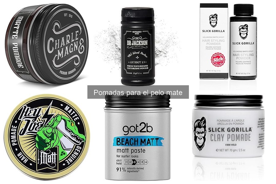 Ventajas y desventajas de las pomadas para el pelo mate