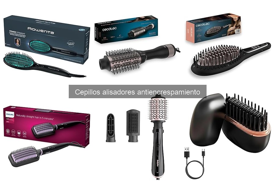 Ventajas y desventajas de los cepillos alisadores antiencrespamiento