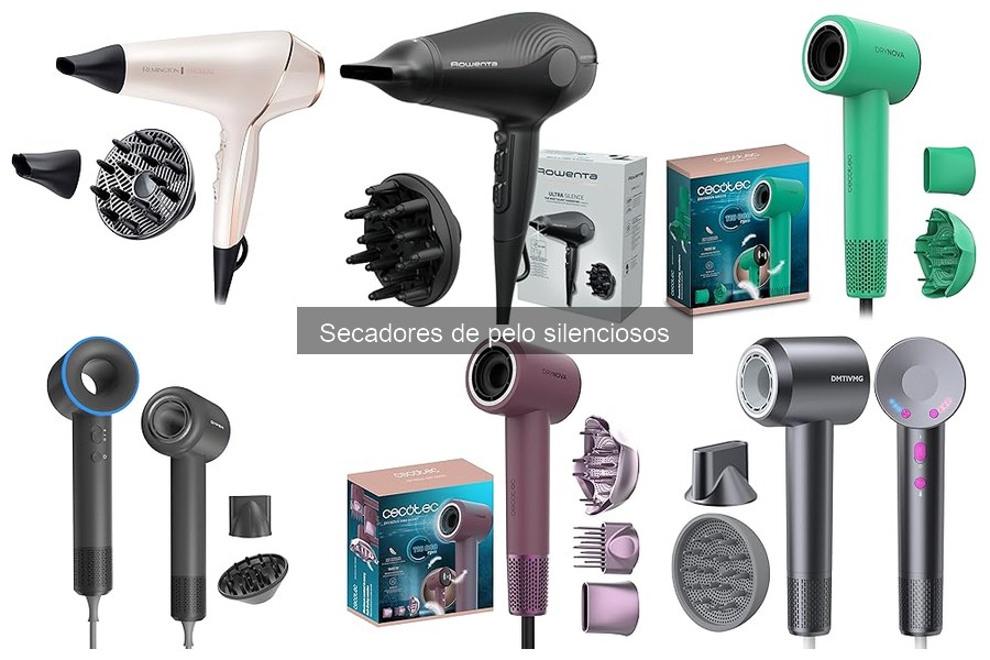 Ventajas y desventajas de secadores de pelo silenciosos