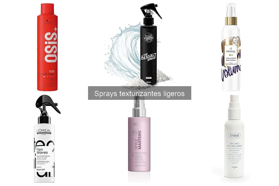 Ventajas y desventajas de sprays texturizantes ligeros