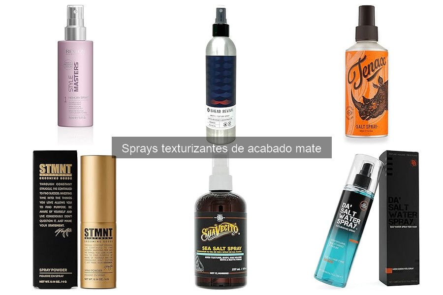 Ventajas y desventajas del spray texturizante mate